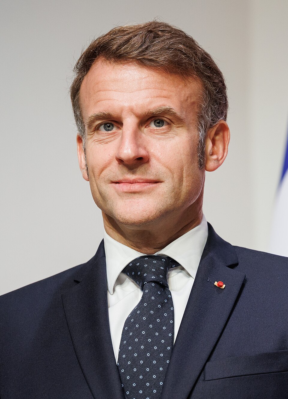 Portrait de Emmanuel Macron